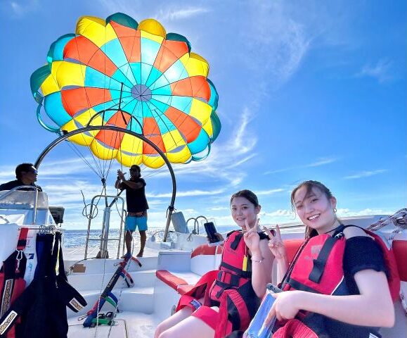 パラセーリング、沖縄