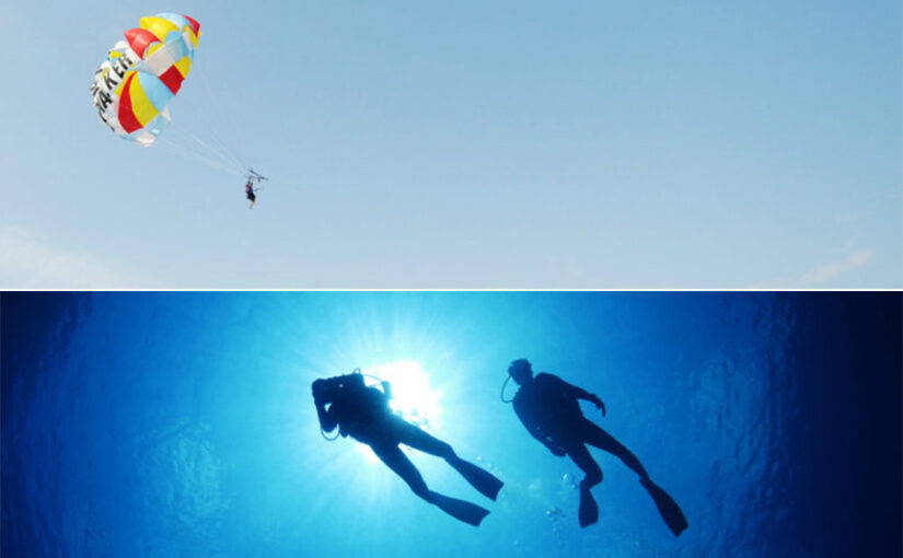 パラセーリング＆ダイビング
