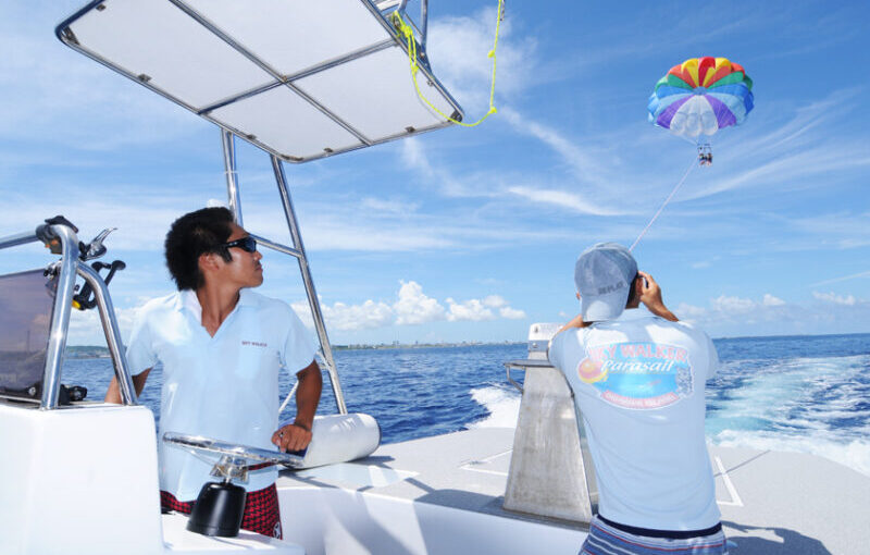 サウンドパラセーリング、写真